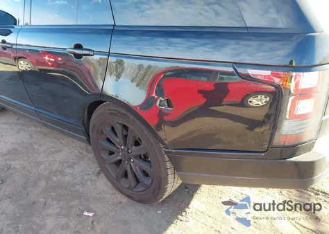 2017 Land Rover Range Rover 3.0L V6 Supercharged Hse z USA, uszkodzony, nr VIN SALGS2FV9HA361894